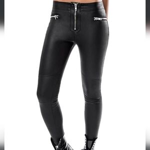 NWOT Killstar Rexed Out Vegan Leather Skinny Pants. Sz Small